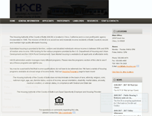 Tablet Screenshot of butte-housing.com